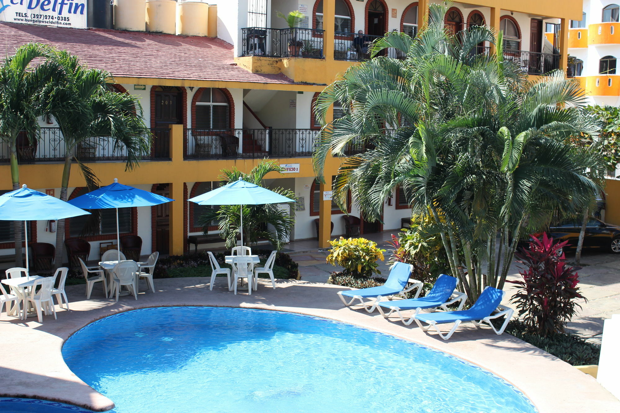 Bungalows El Delfin Rincon de Guayabitos Eksteriør billede