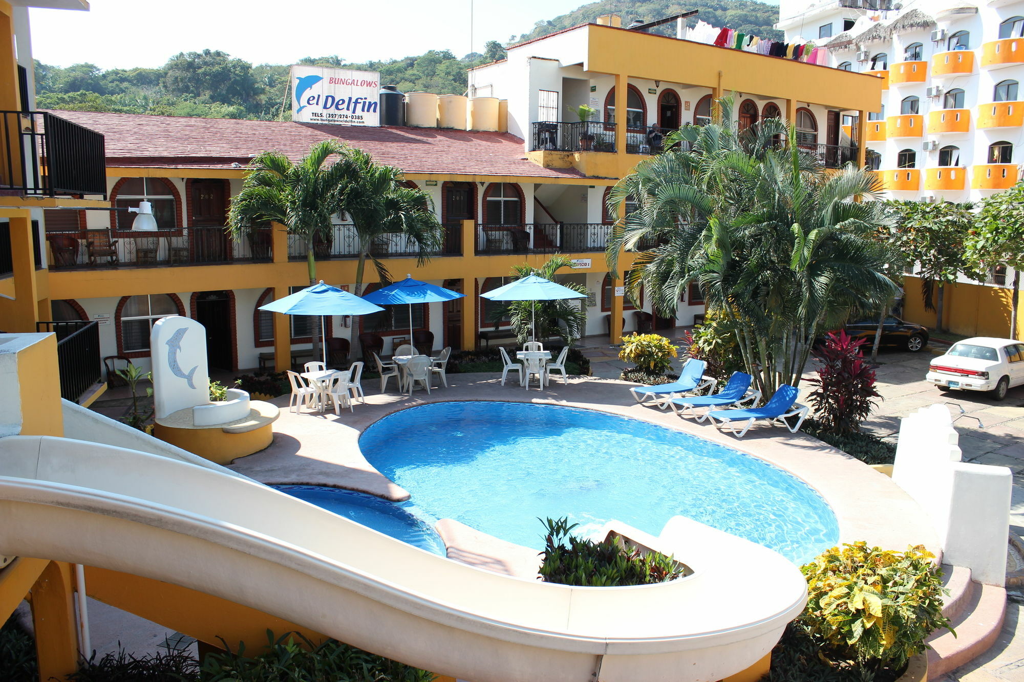 Bungalows El Delfin Rincon de Guayabitos Eksteriør billede